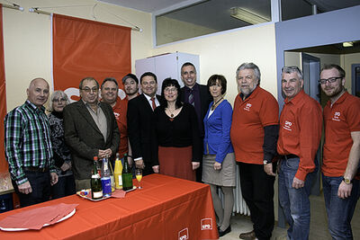 Team Ortsverein Neuhausen mit Marcus Held und Uwe Franz